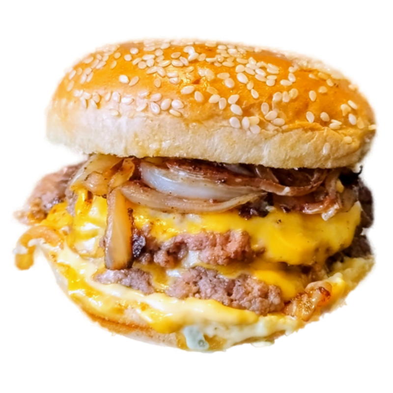 Ultimate Triple Smash Burger