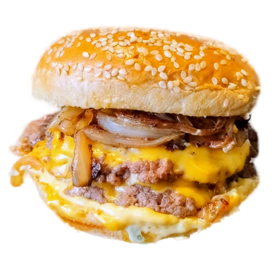 Ultimate Triple Smash Burger